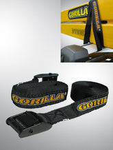 (Pk of 2) Ladder Tie Down Straps Metal/Nylon